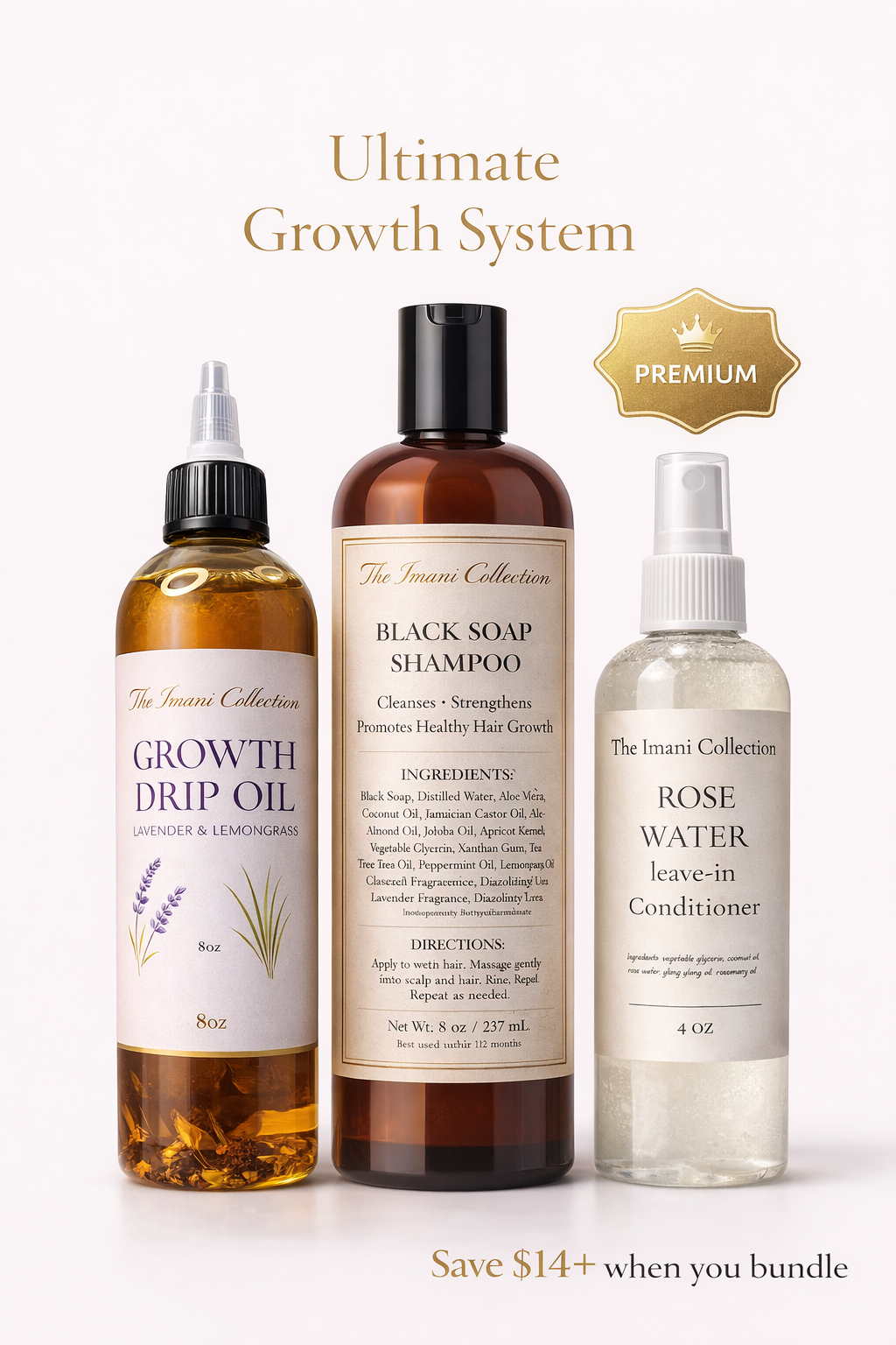 Luxury Growth Trio (BEST SELLER)