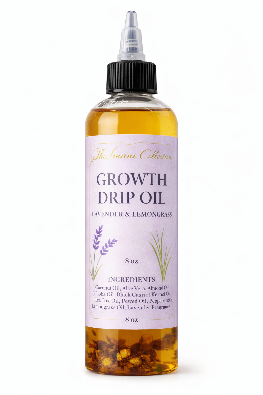 8 oz Hair growth drip oil